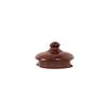 Tuxton China Inc Artisan Red Rock Ceramic Lid for 17oz Coffee/Tea Pot - 1dz - GAR-101L 