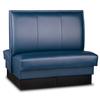 Just Chair Manufaturing JBD-USP-48-GR1/COM 48"H Double Sided Custom Booth with Upholstered Back & Seat 