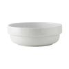 Tuxton China Inc BPB-620 DuraTux 62oz Porcelain White Stackable Salad Bowl - 1dz 