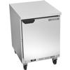 beverage-air 24in Wide 4.9cuft One Door Worktop Freezer - WTF24AHC-FLT 