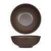 Tuxton China Inc VNB-5203 Zion 58oz Matte Brown Porcelain Menudo Bowl - 1dz 