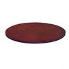 Just Chair Manufaturing TTSBB-175-54R Solid Butcherblock 54in Diameter x 1.75in Wood Table Top 
