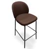 Just Chair Manufaturing U34930 Hospitality Steel Frame Barstool with Upholstered Seat 