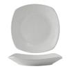 Tuxton China Inc BWH-105J DuraTux 26oz White Ceramic Square Pasta Plate - 1dz 