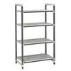 Cambro EXU246072V4480 Camshelving Elements 24"W x 60"L x 72"H 4 Tier Starter Unit 
