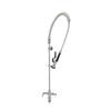 T&S Brass S-0113-BY Eversteel Pre-Rinse Unit with 24in Riser & 1.15 GPM Spray Valve 