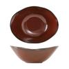 Tuxton China Inc GAR-403 Artisan 20oz Red Rock Ceramic Capistrano Bowl - 1dz 