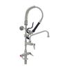 T&S Brass SMPK-2DLN-08 Eversteel Pre-Rinse Unit with 8in Swing Nozzle & Lever Handles 