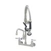 T&S Brass SMPF-8WLN-06 Eversteel Wall Mount Pre-Rinse Unit with 6in Swing Nozzle 