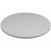 Art Marble Q401 54 RD 54in dia. Carrera White Quartz Tabletop 