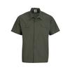Mercer Culinary M60250OL4X Metro Edge Series Olive Unisex Work Shirt with Mesh Back - 4XL 