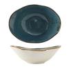 Tuxton China Inc GGE-403 Artisan Geode 20oz Azure Porcelain Capistrano Bowl - 1dz 