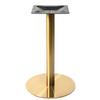 Art Marble G14-23D 23in dia. Stainless Steel #304 Grade Gold Dining Height Base 
