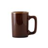 Tuxton China Inc BAM-1007 DuraTux 10oz Caramel Ceramic Texan Mug - 2dz 