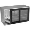 beverage-air 58in Stainless Steel Sliding Glass Door Back Bar Cabinet - BB58HC-F-GS-S 