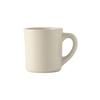 Tuxton China Inc BEM-0802 DuraTux 9oz Amr White/Eggshell Ceramic Old Time Mug - 2dz 