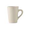 Tuxton China Inc BEM-080D DuraTux 8oz American White/Eggshell Alpine Mug - 2dz 