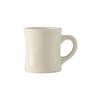 Tuxton China Inc BEM-090B DuraTux 9oz American White/Eggshell Diner Mug - 2dz 