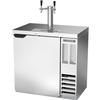 beverage-air DDN36HC-S 36in Single Keg Stainless Steel Exterior Draft beer cooler 
