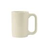 Tuxton China Inc BEM-100F DuraTux 10oz Amr White/Eggshell Ceramic Vista Mug - 2dz 