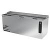 beverage-air Frosty Brew 80in Flat Top Bottle Cooler with Stainless Exterior - DW79HC-S-29 