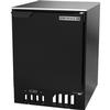 beverage-air FLG24HC-1-B 24in Underbar Black Solid Door Glass Froster & Plater Chiller 