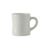 Tuxton China Inc BWM-090B DuraTux 9oz White Ceramic Diner Mug - 2dz 