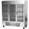 beverage-air Horizon Series 75in Dual Temp Reach-In Refrigerator/Freezer - HBRF72HC-1-B-G 
