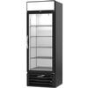 beverage-air MMF19HC-1-B MarketMax™ 19.08cuft Black Glass Door Freezer Merchandiser 