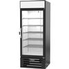 beverage-air MarketMax 25.97cuft Black Glass Door Freezer Merchandiser - MMF27HC-1-B-IQ 