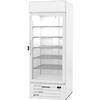 beverage-air MarketMax 25.97cuft White Glass Door Freezer Merchandiser - MMF27HC-1-W-IQ 
