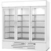 beverage-air MarketMax™ White (3) Glass Door Freezer Merchandiser - MMF72HC-1-W 