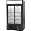 beverage-air MMR38HC-1-B MarketMax™ 43.5in Black Glass Door Refrigerator Merchandiser 