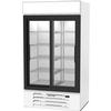 beverage-air MMR38HC-1-W MarketMax™ 43.5in White Glass Door Refrigerator Merchandiser 