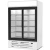 beverage-air MMR45HC-1-W MarketMax™ 52in White Glass Door Refrigerated Merchandiser 