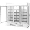 beverage-air MMRF72HC-1-C-WW MarketMax™ 75in White Glass Door Dual-Temp Merchandiser 