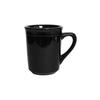 Tuxton China Inc CBM-085 Concentrix 8oz Black Ceramic Gala Mug - 2dz 