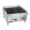 Adcraft BDECTC-24/NG Black Diamond 24in Natural Gas Countertop Charbroiler 