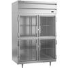 beverage-air PF2HC-1BHG 44.57cuft Two-Section Half Glass Door Reach-In Freezer 