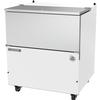 beverage-air SM34HC-W 34in 12.73cuft Cold Wall Single Access School Milk Cooler 
