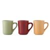 Tuxton China Inc DYM-080 DuraTux 8oz Assorted Ceramic Tiara Mugs - 3dz 