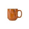 Tuxton China Inc GGC-150 Artisan Geode 12oz Coral Porcelain Yukon Mug - 2dz 