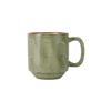 Tuxton China Inc Artisan Geode 12oz Olive Porcelain Yukon Mug - 2dz - GGO-150 
