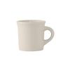 Tuxton China Inc TRE-038 Reno/Nevada 9oz American White/Eggshell Canton Mug - 3dz 