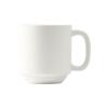 Tuxton China Inc VWM-110J Zion 11oz Matte White Porcelain Stackable Yukon Mug - 2dz 