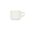 Tuxton China Inc WEM-1204 Columbia 12oz Eggshell China Latte Mug - 2dz 