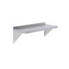 Peach Foodservice PWS-1436 36in x 14in 18 Gauge Stainless Steel Wall Shelf 