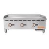 Peach Foodservice PMG-36 36in Gas Manual Countertop Griddle with 5/8in Plate 