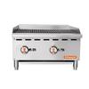 Peach Foodservice PRC-24 Countertop 24in Manual Radiant Charbroiler - 60k BTU 