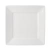 Tuxton China Inc ABU-004 Napa 8-1/2in x 8-1/2in Pearl White Square Ceramic Plate - 1dz 